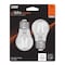 Feit Electric Feit White A15 E26 (Medium) Filament LED Bulb Soft White 75 Watt Equivalence 2 pk BPA1575927WFIL2 - alternate 1